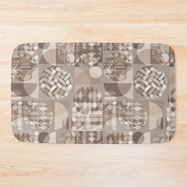 Item preview, Plaid Neutral Earth Scandinavian Nordic Design   designed and sold by PatternTitan.