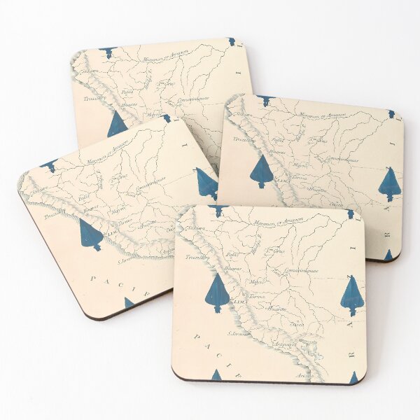 Item preview, Peru Map Vintage | Tarot Art designed and sold by GammaRay.