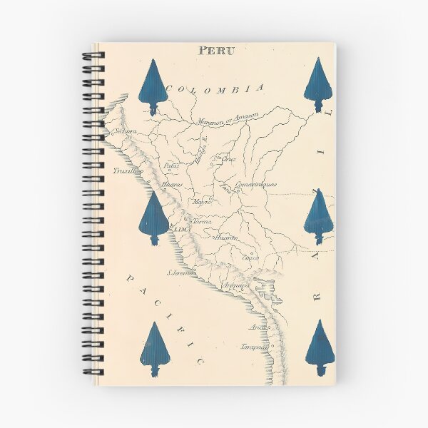 Item preview, Peru Map Vintage | Tarot Art designed and sold by GammaRay.
