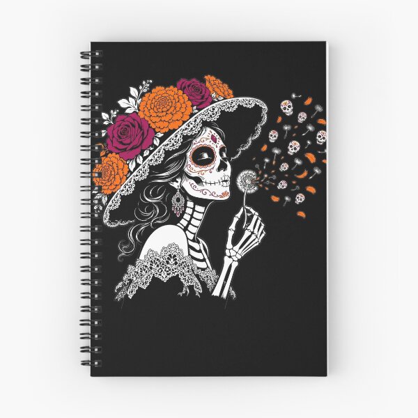 Item preview, la Catrina Blowing Wishes Dandelion designed and sold by clothesy7.