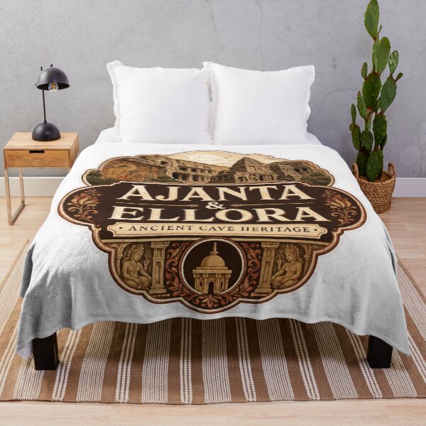 Item preview, Ajanta Ellora Heritage Legacy Art Design designed and sold by ArtsyExplorer.