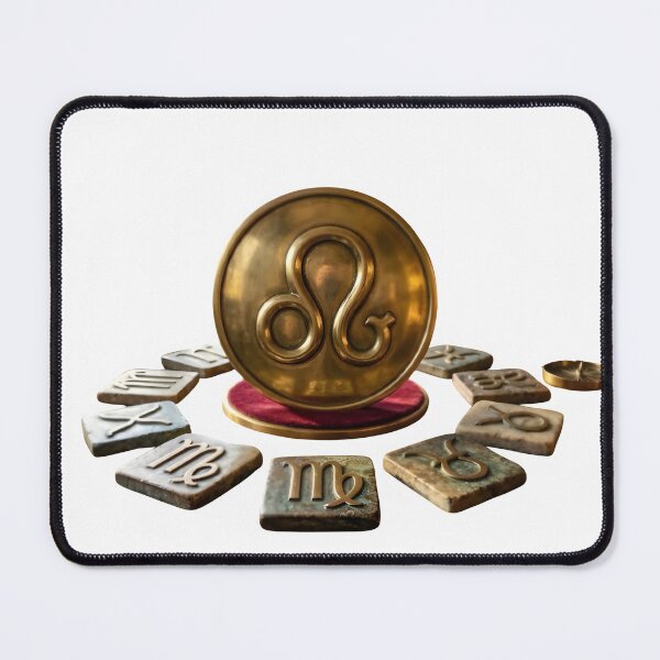 Item preview, Leo Zodiac Symbol with All 12 Signs designed and sold by Zodiac Celestial Art.