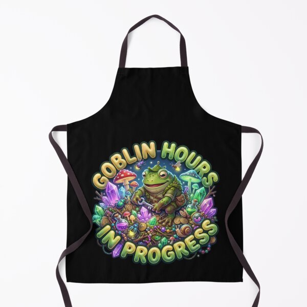 Item preview, Goblin Hours In Progress Goblincore Frog Night Art designed and sold by pradeepvisuals.