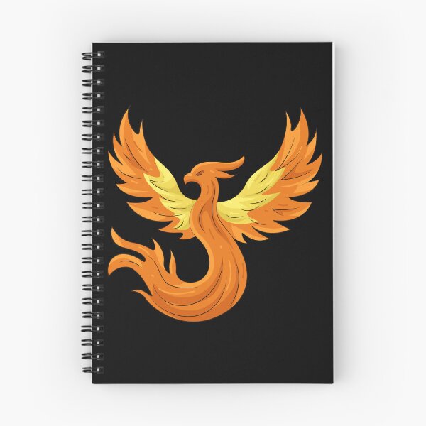 Item preview, Beautiful Phoenix Rise Celestial Illustration designed and sold by debbiebento.