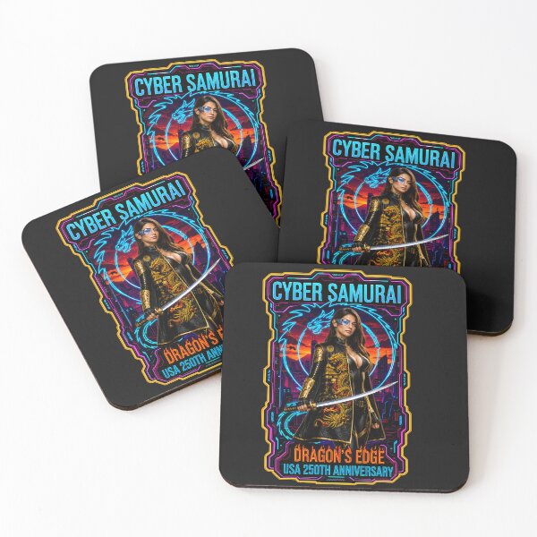 Item preview, Cyber Samurai Dragon’s Edge USA 250th Anniversary designed and sold by Dragon-Samurai.