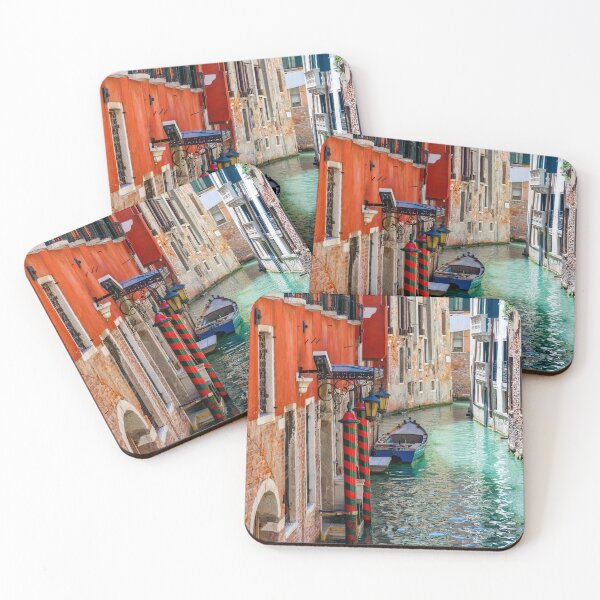 Item preview, Venetian Canal with Boat designed and sold by Gerard Fornarotto.