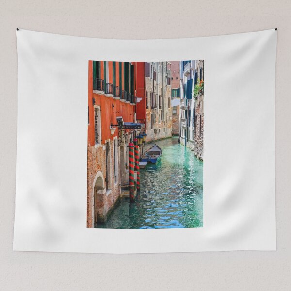 Item preview, Venetian Canal with Boat designed and sold by Gerard Fornarotto.