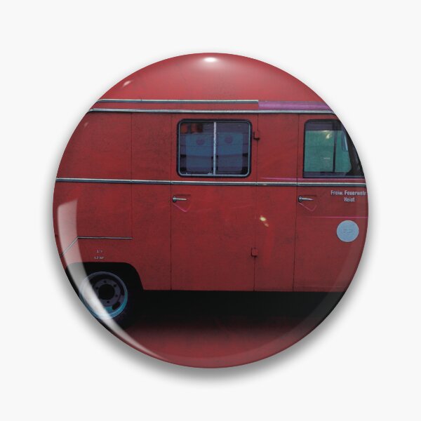 Item preview, red van on red background designed and sold by younglen.