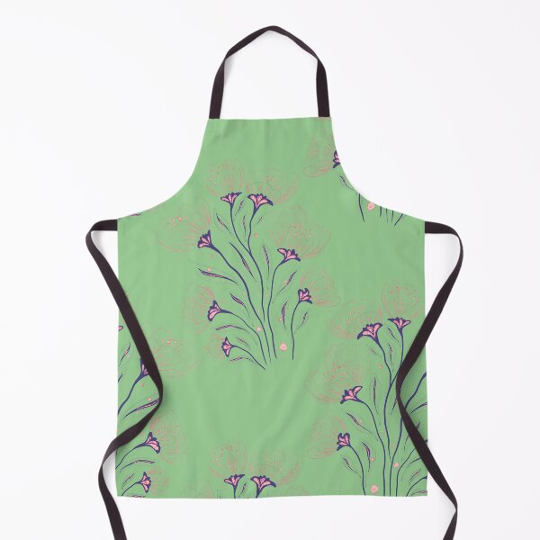 Item preview, Sage Green and Blush Pink Wildflower Pattern designed and sold by AneissPiaf.