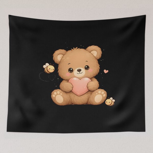 Item preview, Cute Baby Bear Love designed and sold by helman-art.
