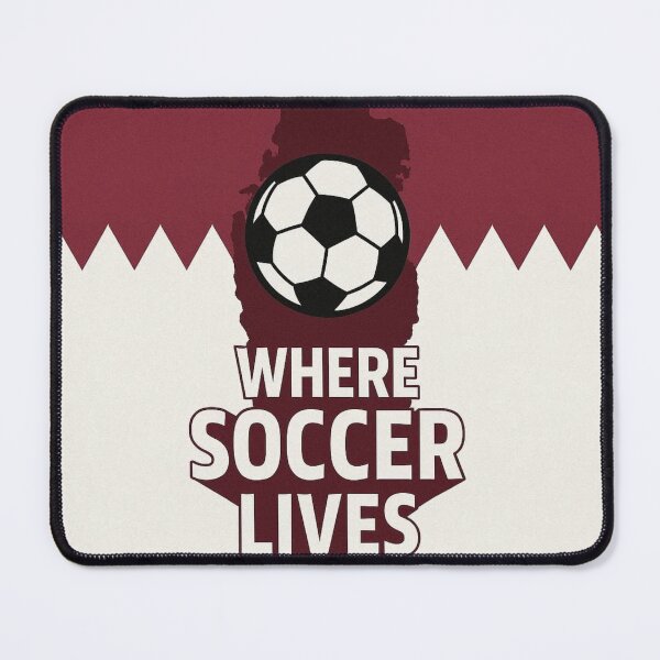 Item preview, Where Soccer Lives - Qatar designed and sold by Endeva4eva.