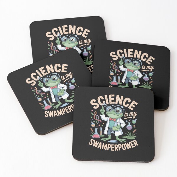 Item preview, Science is my Swamperpower Frog Scientist designed and sold by SuperAndSocial.