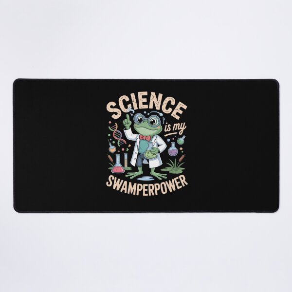 Item preview, Science is my Swamperpower Frog Scientist designed and sold by SuperAndSocial.