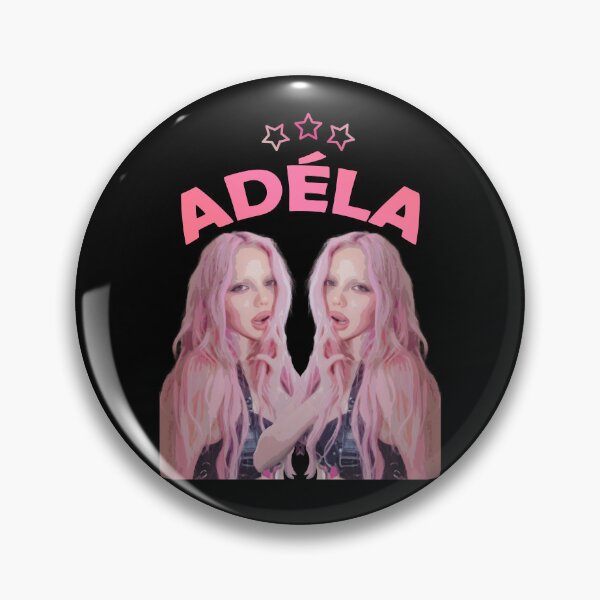 Item preview, Pink Popstar Adéla Jergová  designed and sold by tinahalidesign.