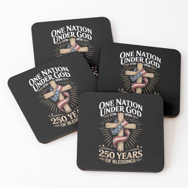 Item preview, One Nation Under God 250 Years American Faith designed and sold by SuperAndSocial.