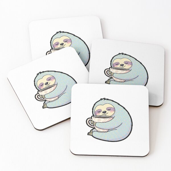 Item preview, Cozy Sleepy Sloth Hugging Coffee Mug designed and sold by Osmose-Studio ⭐⭐⭐⭐⭐.