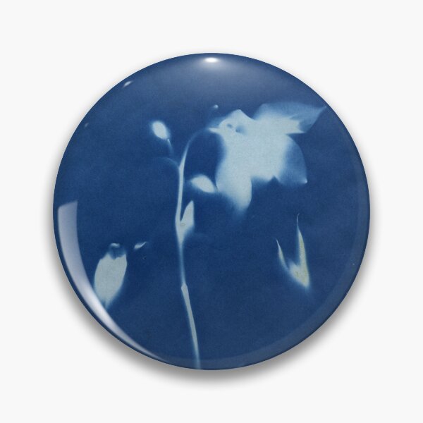 Item preview, Dry Cyanotype Aquilegia or Columbine designed and sold by LymphomaLass.