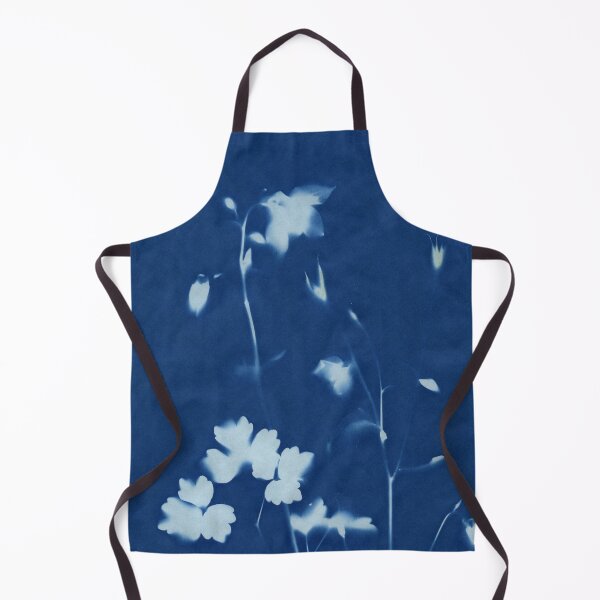 Item preview, Dry Cyanotype Aquilegia or Columbine designed and sold by LymphomaLass.