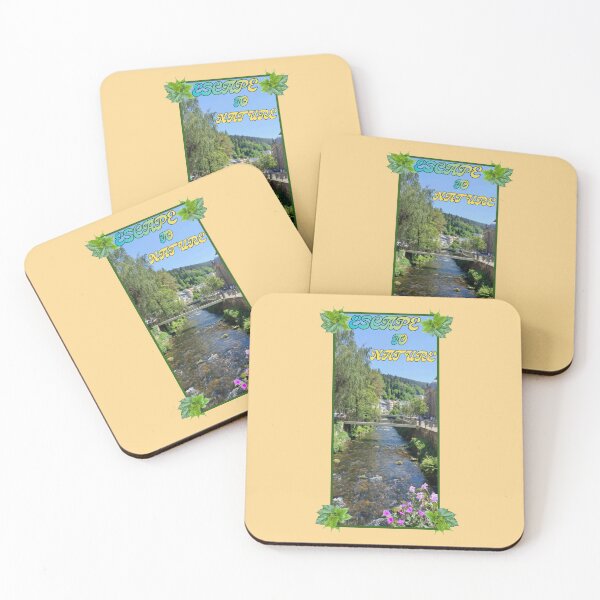 Item preview, Escape to Nature Retro Landscape Calw Germany designed and sold by PaniKulka.