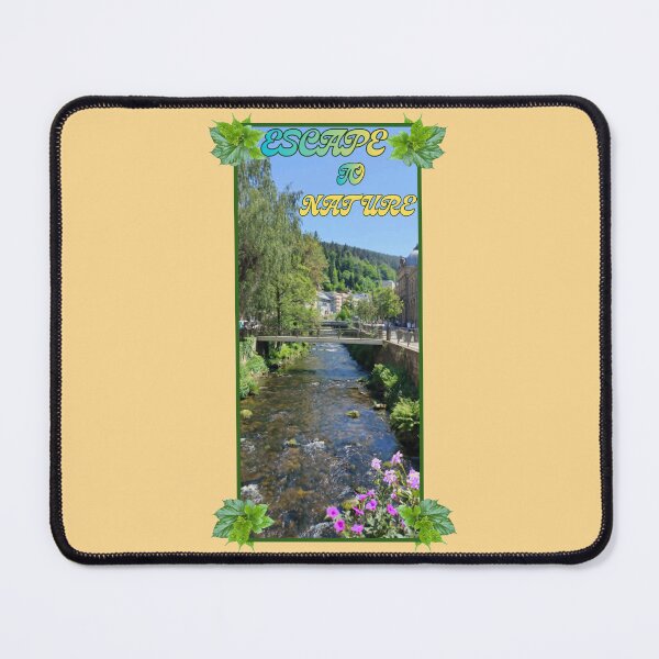 Item preview, Escape to Nature Retro Landscape Calw Germany designed and sold by PaniKulka.