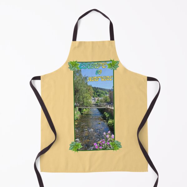 Item preview, Escape to Nature Retro Landscape Calw Germany designed and sold by PaniKulka.