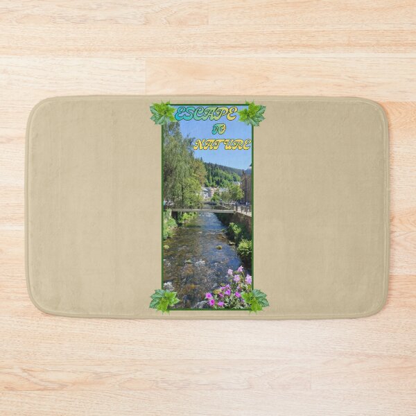 Item preview, Escape to Nature Retro Landscape Calw Germany designed and sold by PaniKulka.