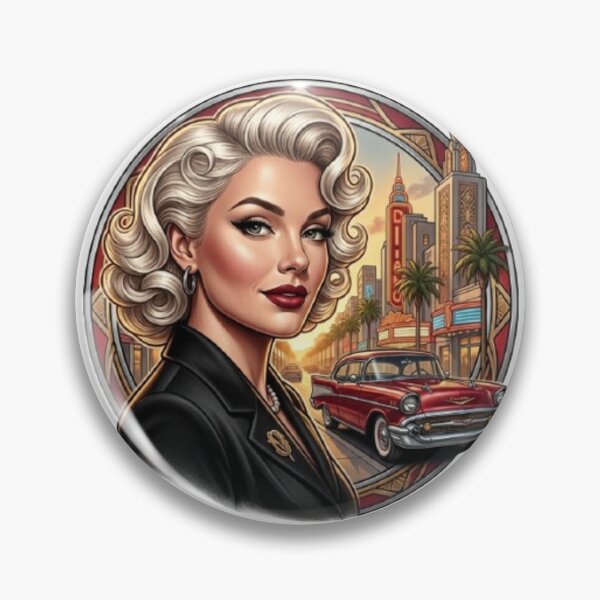 Item preview, "Retro Glamour: Charm and Audacity of Pin-Ups” designed and sold by CHRIST5000.