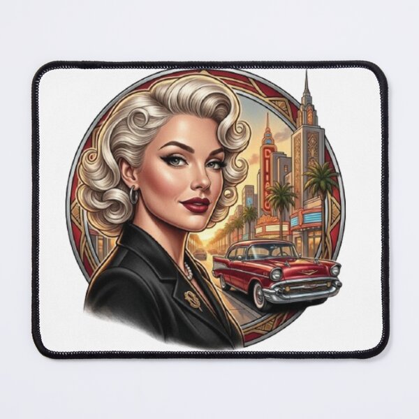 Item preview, "Retro Glamour: Charm and Audacity of Pin-Ups” designed and sold by CHRIST5000.