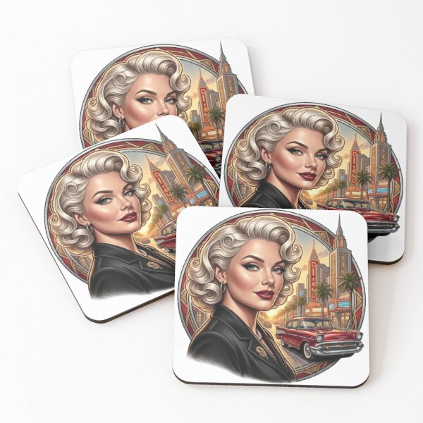 Item preview, "Retro Glamour: Charm and Audacity of Pin-Ups” designed and sold by CHRIST5000.
