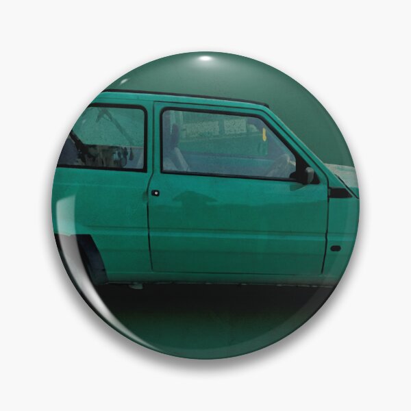 Item preview, green fiat panda on green background designed and sold by younglen.