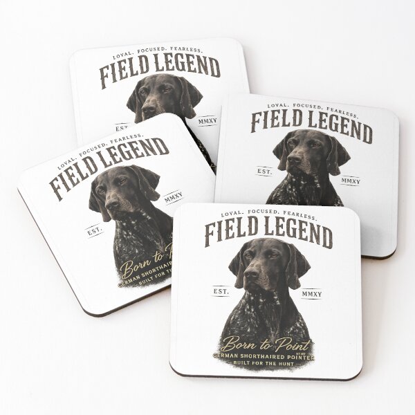 Item preview, GSP Field Reserve – Ultra Premium German Shorthaired Pointer Emblem designed and sold by TammyHunterArt.