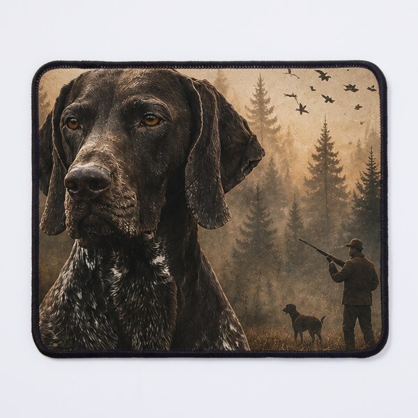 Item preview, GSP Field Reserve – Ultra Premium German Shorthaired Pointer Emblem designed and sold by TammyHunterArt.