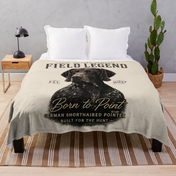 Artikelvorschau, GSP Field Reserve – Ultra Premium German Shorthaired Pointer Emblem entworfen und verkauft von TammyHunterArt.