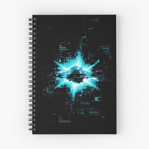 Item preview, Signal Corruption Ship – Glitched Spaceship Transmission designed and sold by trend-forge.