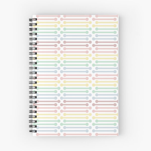 Item preview, Soft Pastel Horizontal Stripe Dot Decor – Minimal Modern Pattern designed and sold by Mellowtint Studio.