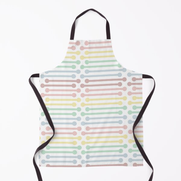 Item preview, Soft Pastel Horizontal Stripe Dot Decor – Minimal Modern Pattern designed and sold by Mellowtint Studio.