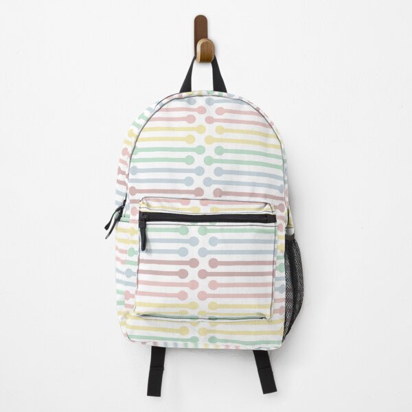 Item preview, Soft Pastel Horizontal Stripe Dot Decor – Minimal Modern Pattern designed and sold by Mellowtint Studio.