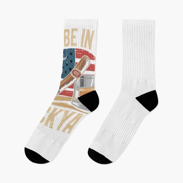 Item preview, Backyard Cigar Whiskey American Flag Smoker Drinker designed and sold by SuperAndSocial.