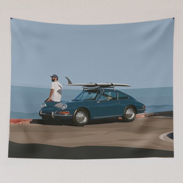Item preview, 901 911 surf vibe - Vector drawing designed and sold by yohannlp.