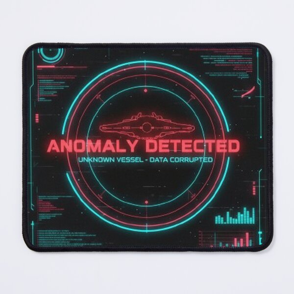 Item preview, Deep Space Alert UI – Emergency Spaceship Anomaly Warning designed and sold by trend-forge.
