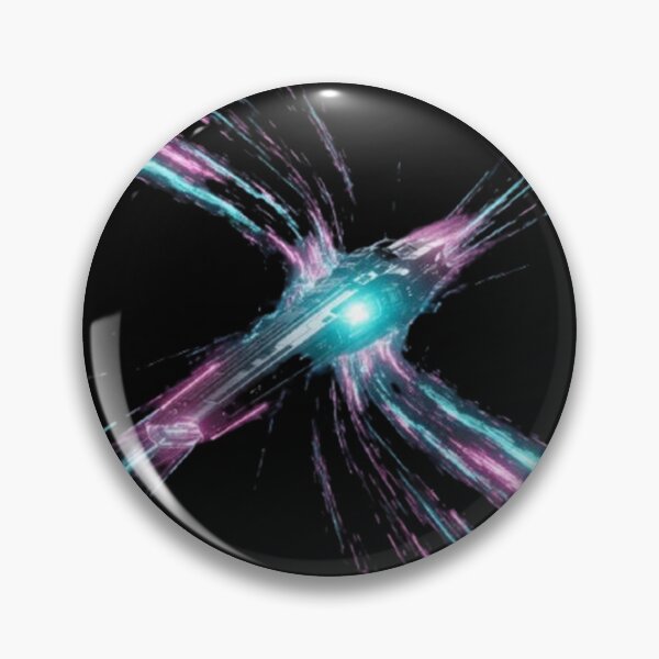 Item preview, Quantum Space Distortion – Glitch Warp Spaceship designed and sold by trend-forge.