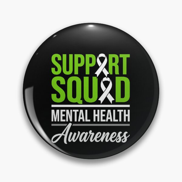 Item preview, Support Squad Mental Health Awareness Bold Tee designed and sold by SofenArt.