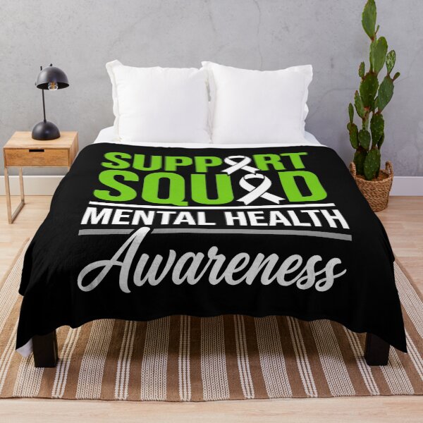 Item preview, Support Squad Mental Health Awareness Bold Tee designed and sold by SofenArt.