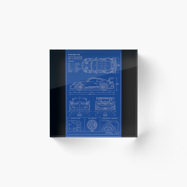 Item preview, Porsche Blueprint designed and sold by HumanCreator.