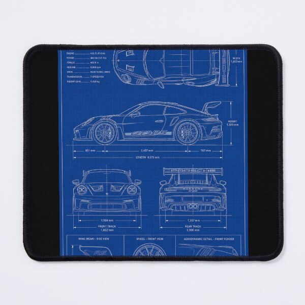 Item preview, Porsche Blueprint designed and sold by HumanCreator.