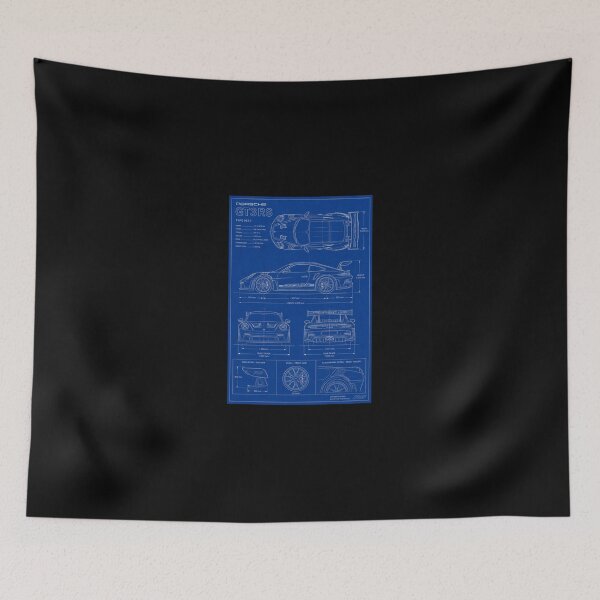 Item preview, Porsche Blueprint designed and sold by HumanCreator.
