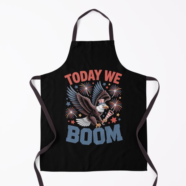 Item preview, Today We Boom Patriotic Eagle 4th of July Celebration designed and sold by SuperAndSocial.
