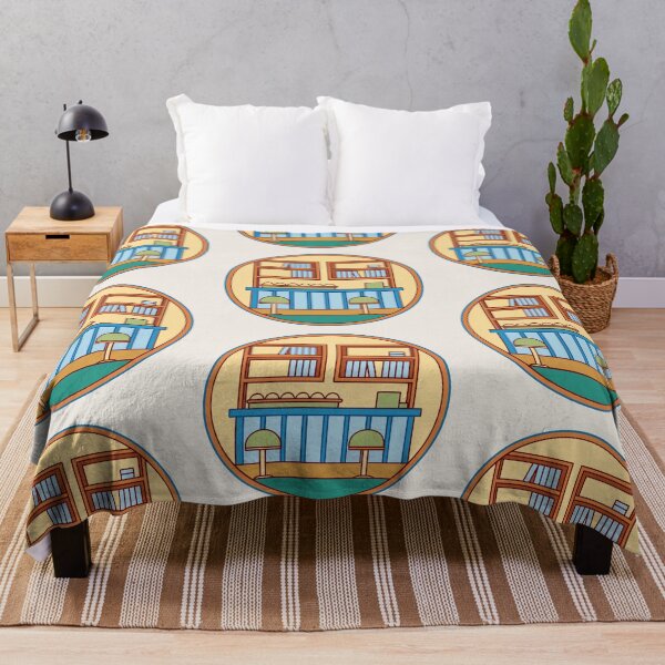 Item preview, vintage bookstore cafe aesthetic, warm earthy colors designed and sold by Senglaopattern.