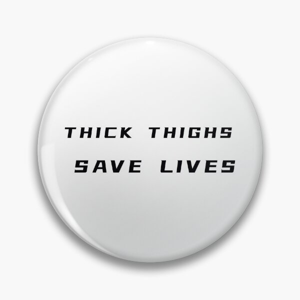 Item preview, Thick Thighs Save Lives Body Positivity T-Shirt – Plus Size Gift | Uncle Jichuan designed and sold by Uncle-Jichuan.