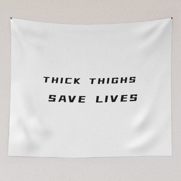 Item preview, Thick Thighs Save Lives Body Positivity T-Shirt – Plus Size Gift | Uncle Jichuan designed and sold by Uncle-Jichuan.